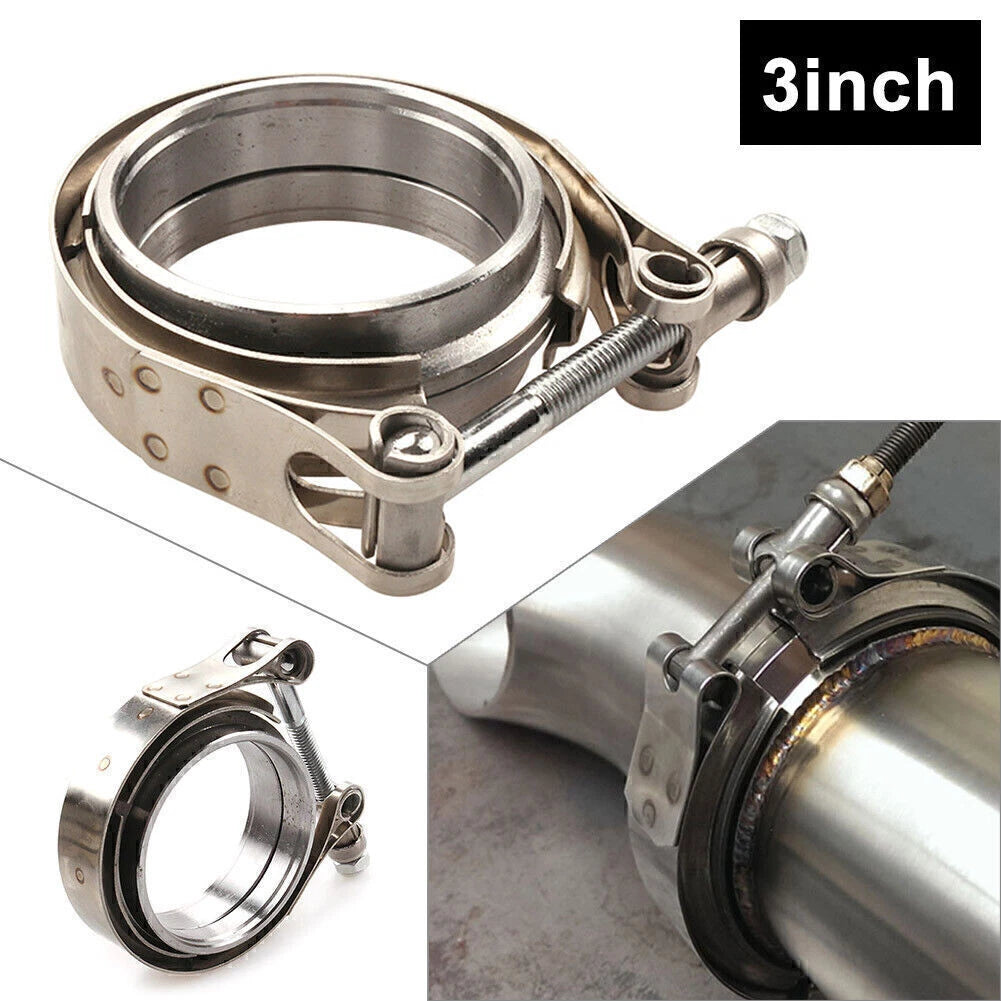 3" V-Band Clamp Flange Kit for Universal Applications (2010–2023)
