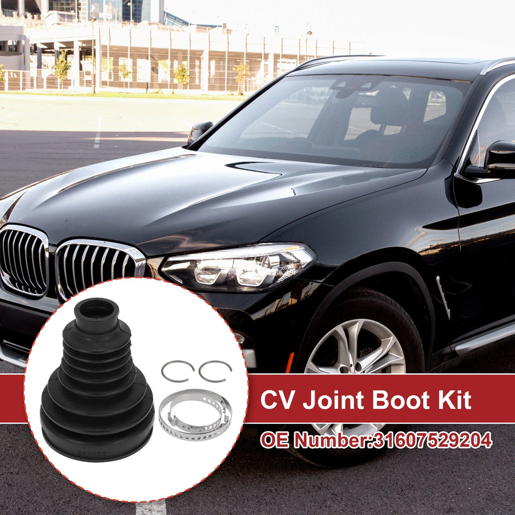 Inner CV Joint Boot Kit with Clamps for BMW X3 (2004–2010)