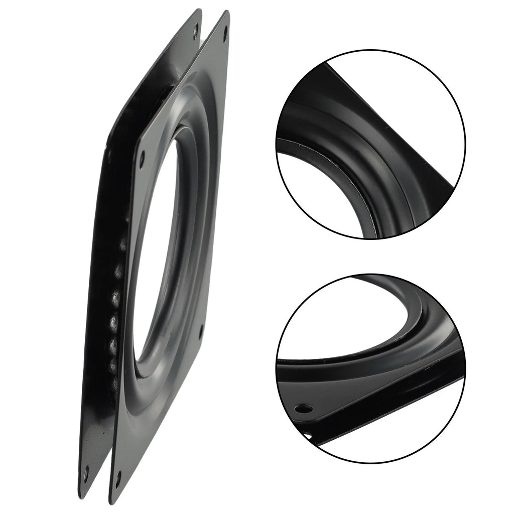 Hollow Turntable Tool for Swivel Applications (Black Galvanized)