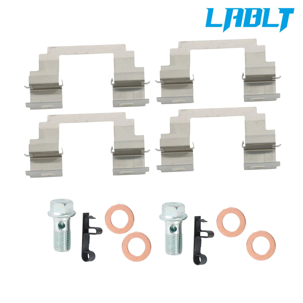 Front Brake Caliper Assembly Set for Pontiac Vibe Toyota Corolla Matrix (2003–2008)