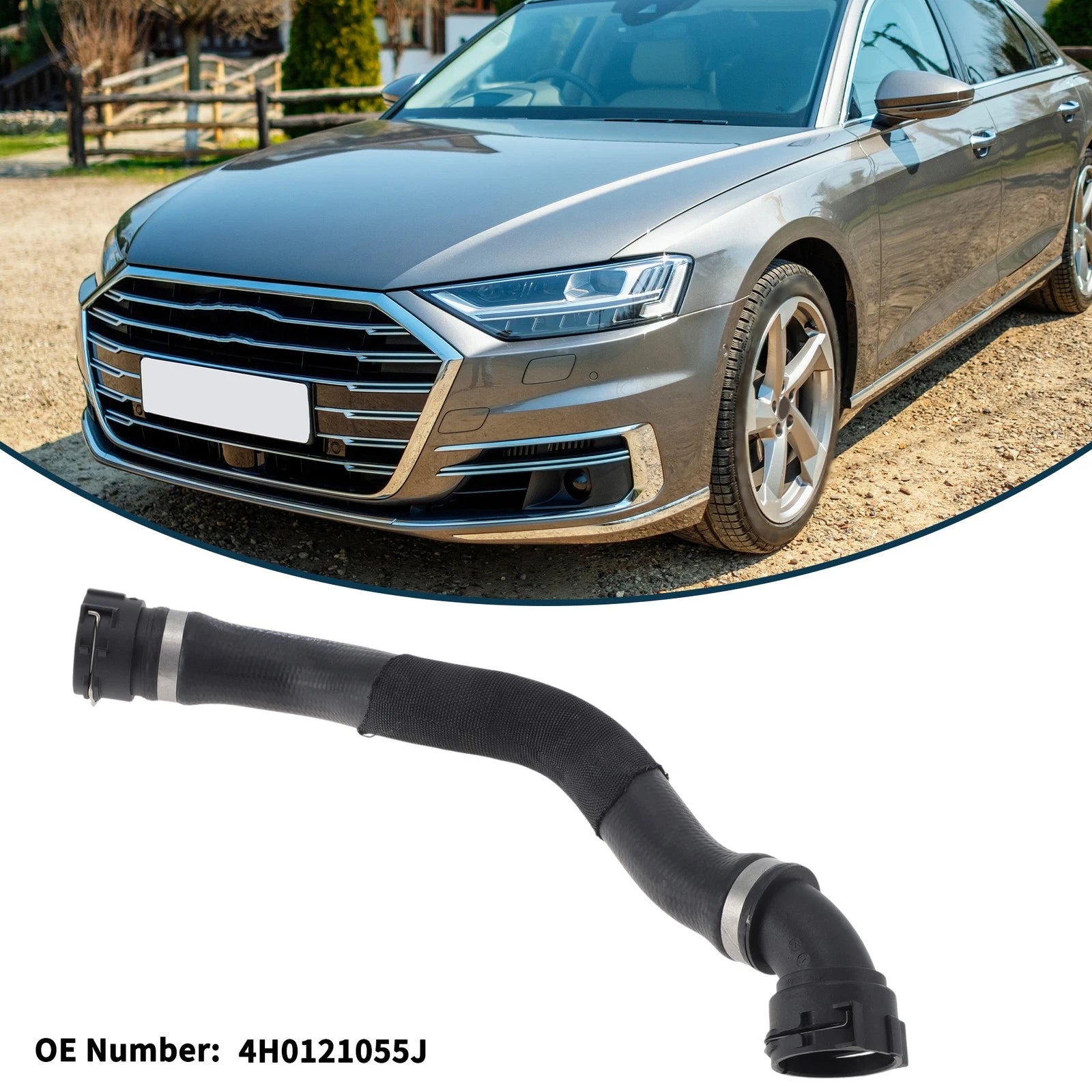 Radiator Hose for Audi A8 2012–2014 Replacement Replacement Hose