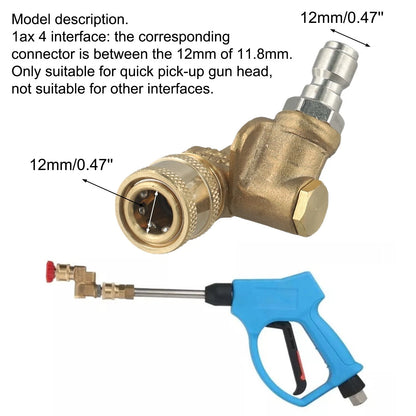 Pressure Washer Nozzle for Car Boat Motorcycle Cleaning