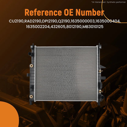 Aluminum Engine Radiator for Mercedes-Benz ML320 ML430 (1998–2003) 432605