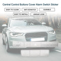 Central Control Buttons Cover Alarm Switch Sticker for Audi A6 A7 (2012–2020)