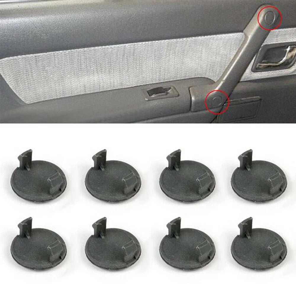 8 Pcs Inner Door Grab Handle Screw Caps for Mitsubishi (MB777725)