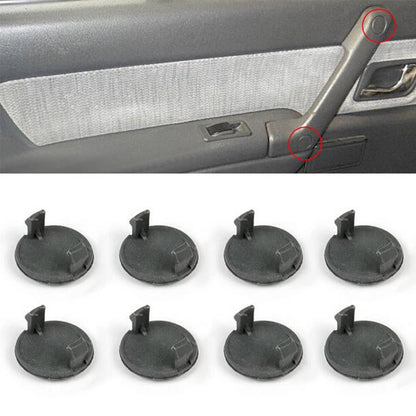 8 Pcs Inner Door Grab Handle Screw Caps for Mitsubishi (MB777725)