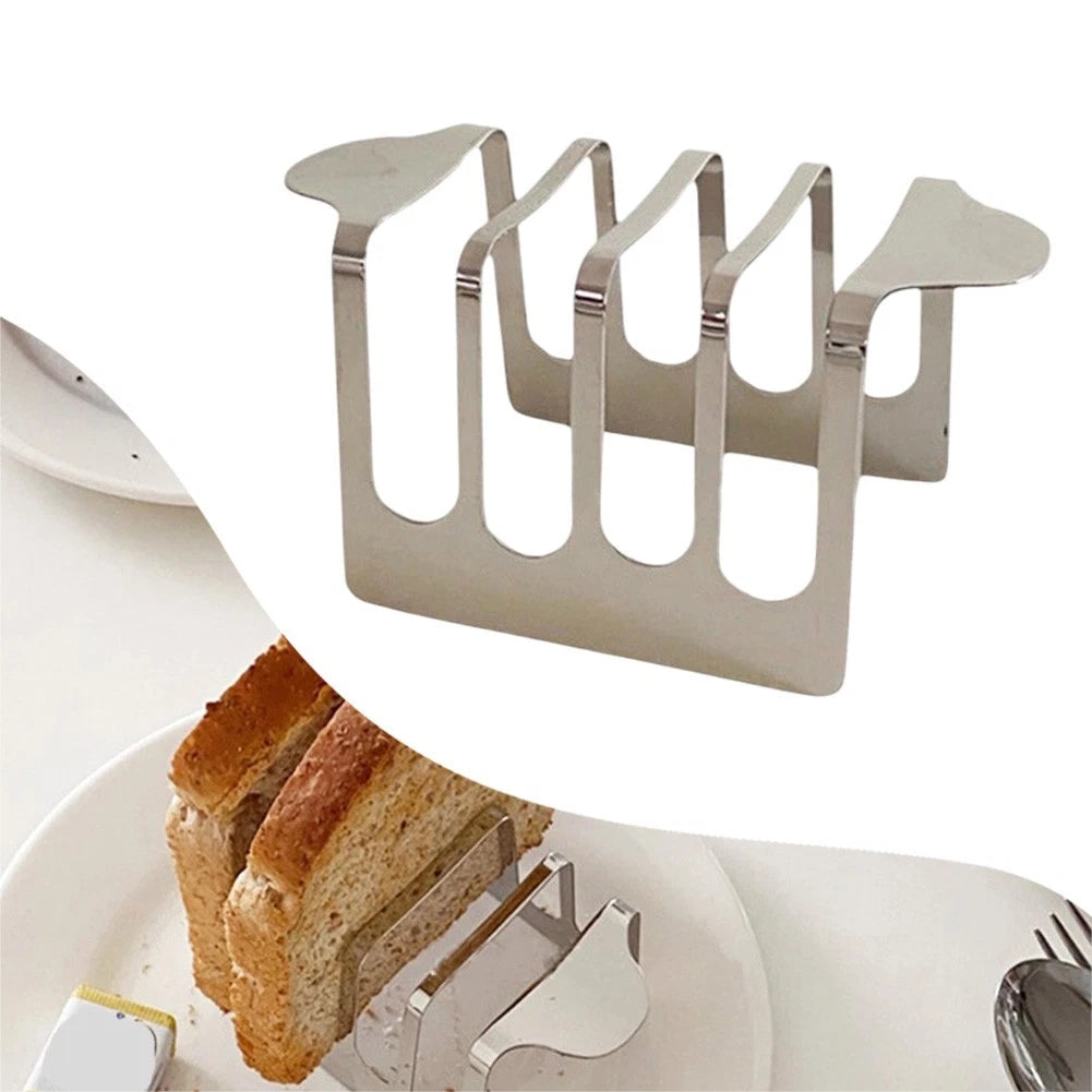 Aesthetic Design Toast Holder for Serving Style (No Part Numbers)