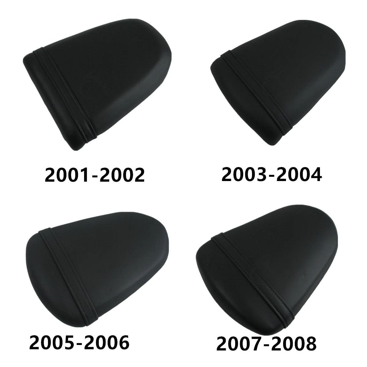 Rear Passenger Seat for Suzuki GSXR1000 (2001–2008)