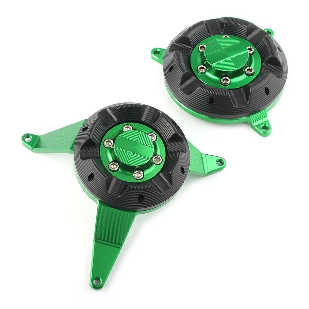 Engine Cover for Kawasaki Z900 (2017–2023) - Stator Protector, Green