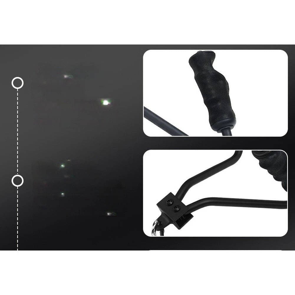 Industrial Grade Iron Handle with TPE Grip for Gym Use