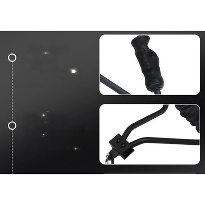 Industrial Grade Iron Handle with TPE Grip for Gym Use