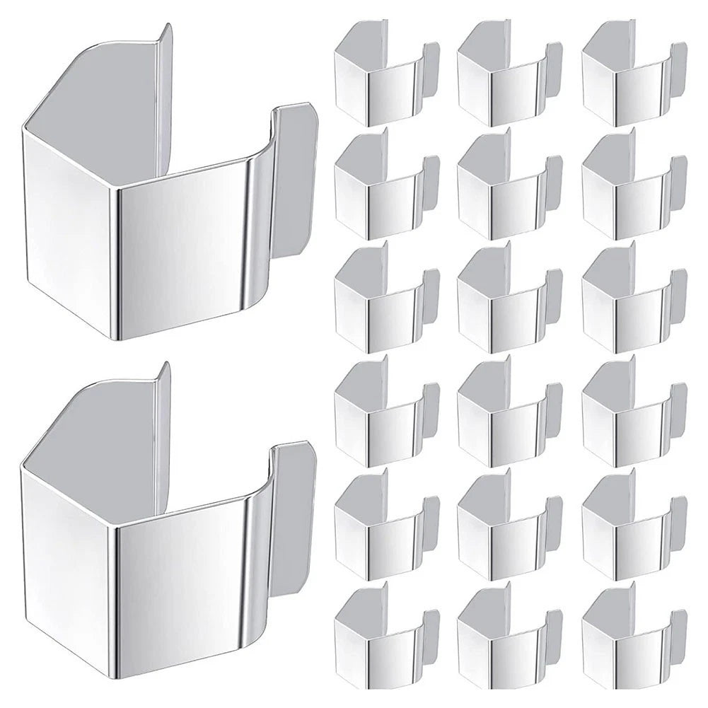 20 Pack Metal Screen Repair Clips for Windows