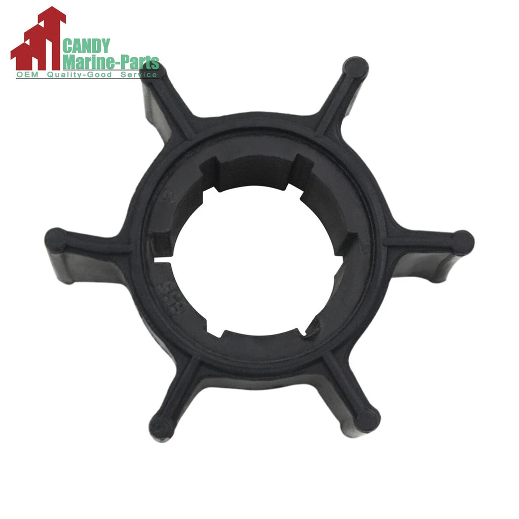 Water Pump Impeller for Yamaha 9.5 15 HP 2 Stroke (1994–2005) PN 655-44352-09