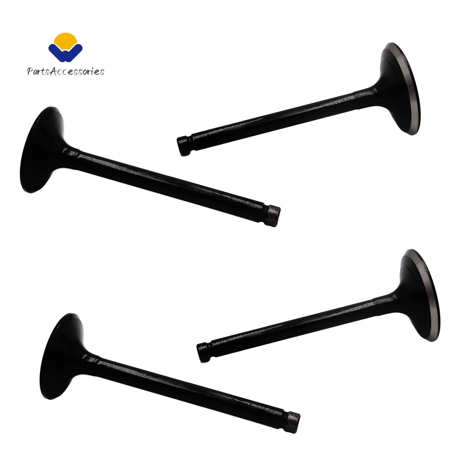 2X Exhaust and Intake Valve for Yamaha XV 750 700 Virago (1984–1997)