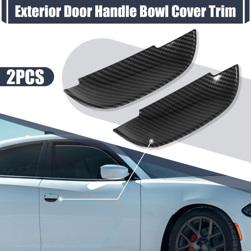Outer Door Handle Bowl Cover Trim Replacement for Dodge Charger (2011–2020)