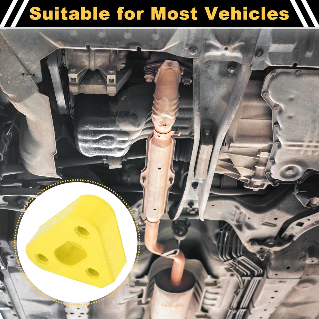 1 pcs Yellow Rubber Exhaust Hanger Insulator for