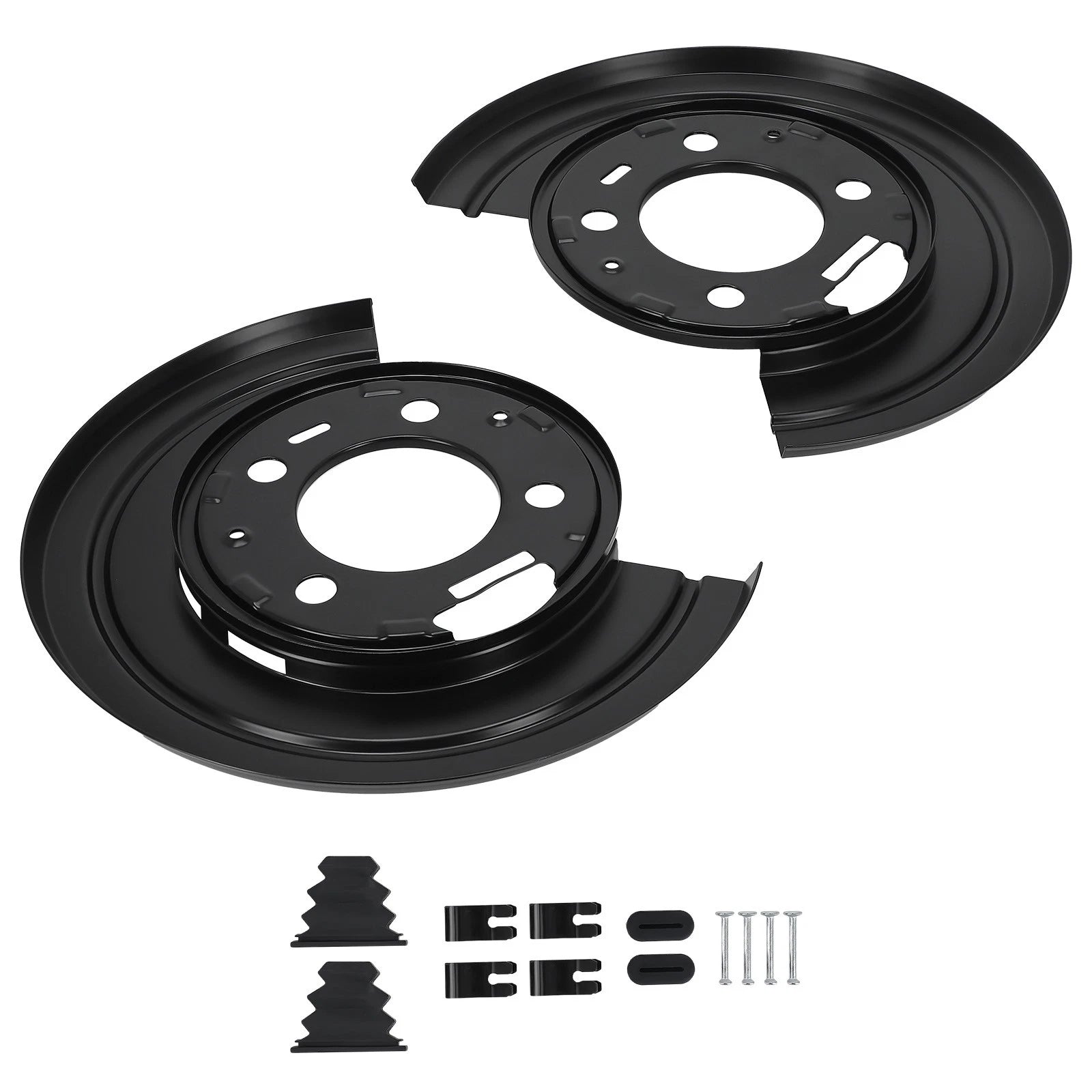 Pair Rear Brake Dust Shield Plate for Ford Excursion (2000–2005) 4C3Z2210AA