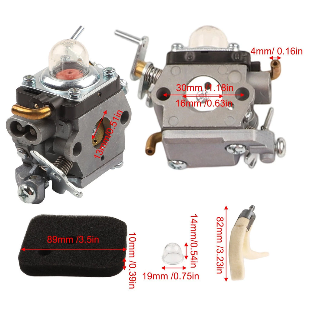 Carburetor Kit for HS Trimmer Models (Compatible)