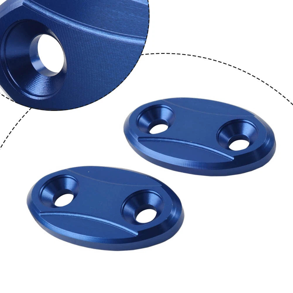 Set of 2 Rearview Mirror Block Off Base Plates for BMW S1000RR (2009–2019)