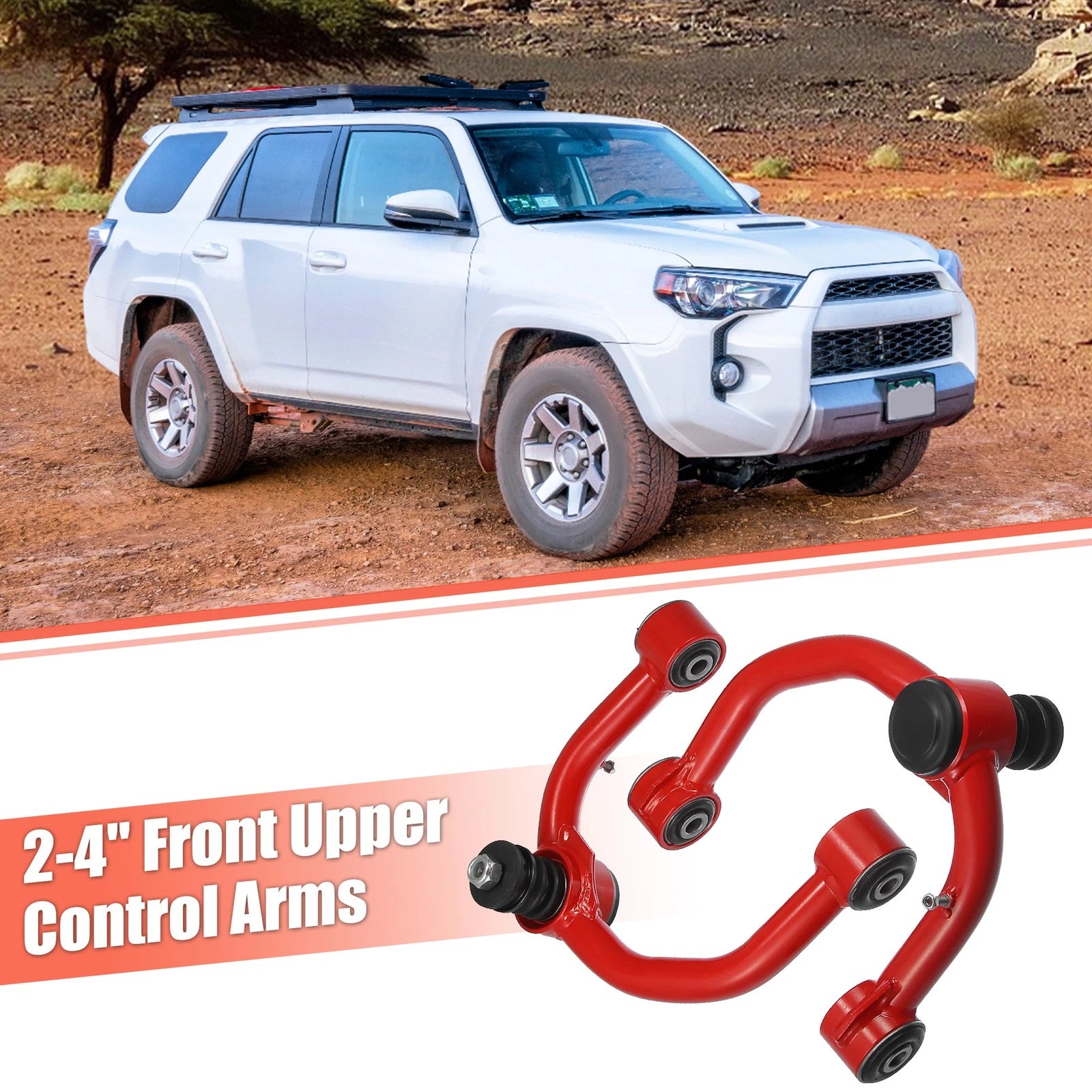 Front Upper Control Arm Lift Kit Pair for Toyota 4Runner (1996–2002)