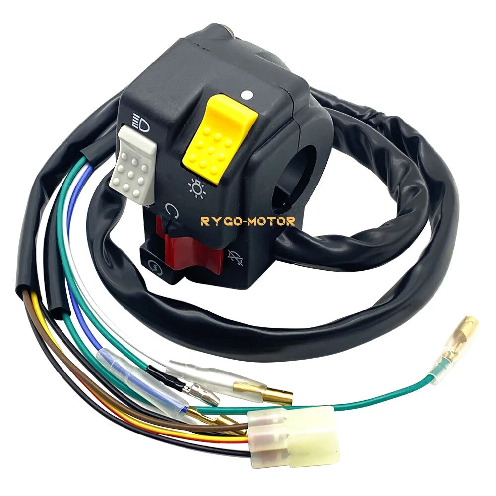 Handlebar Start Stop Kill Light Switch for Honda Recon 250 TRX250 (1997–2001)