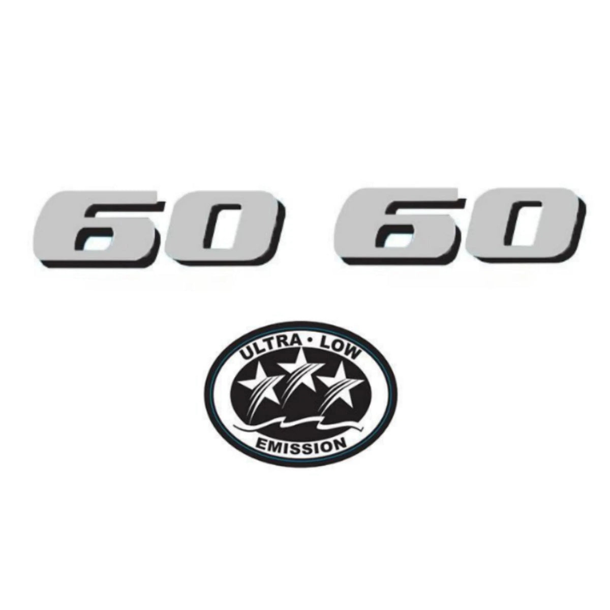 Horsepower Label Decal Sticker for Yamaha Outboard Engine Cover (4-Stroke)