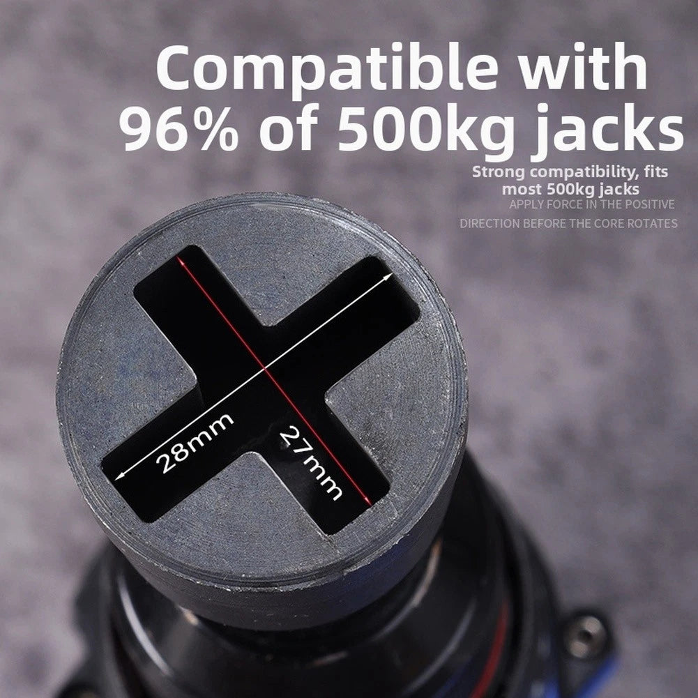 Rust Resistant Alloy Socket Adapter for Scissor Jack and Drill Wrench