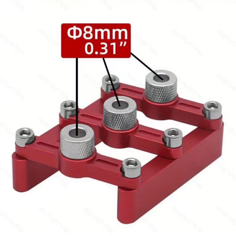 Wood Dowel Jig Kit for Precise Hole Drilling and Alignment