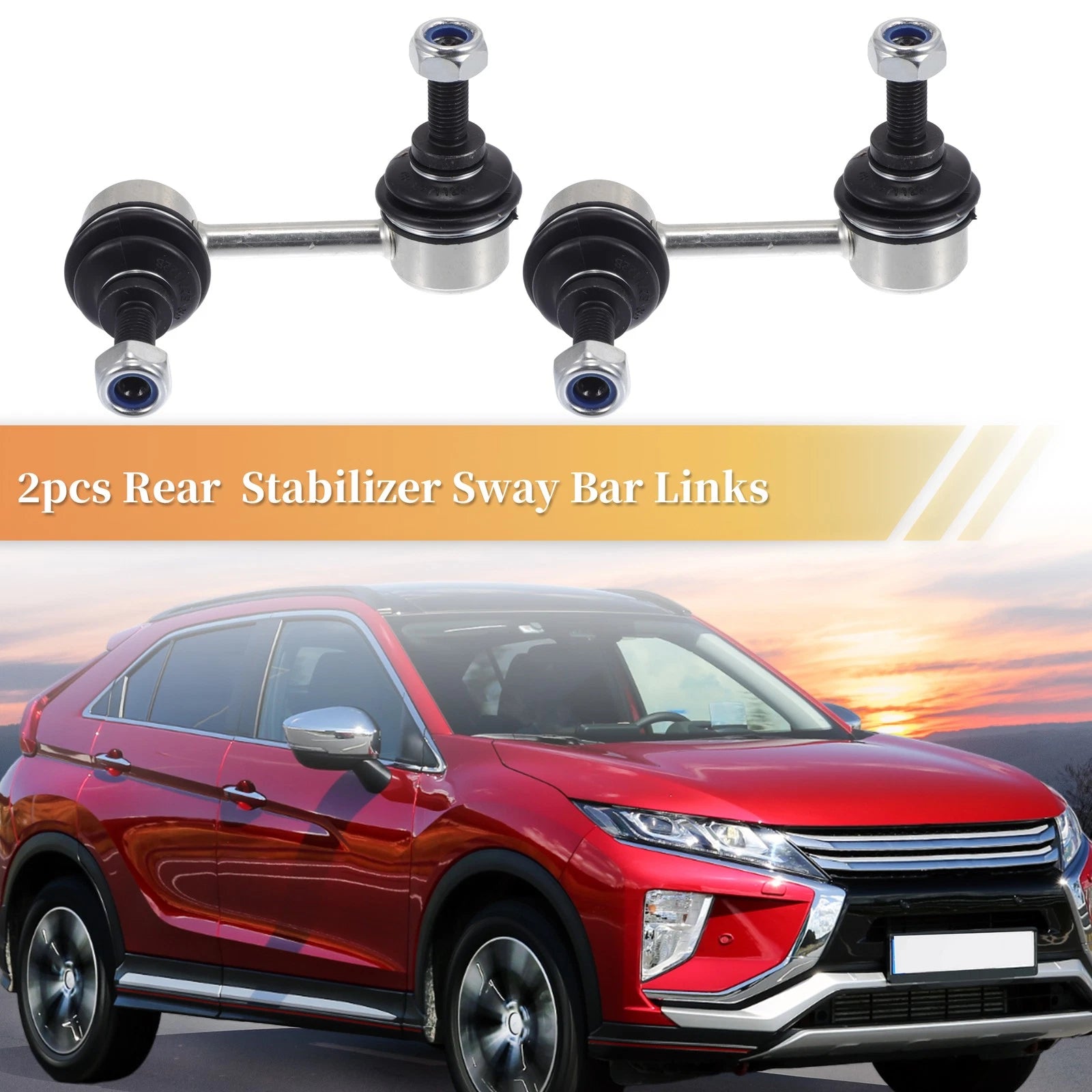 2pcs Rear Stabiliser Sway Bar Link Replacement for Jeep Patriot 2007–2009