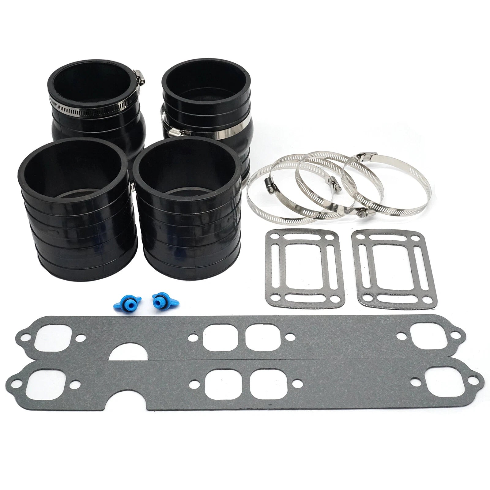 Exhaust Manifold Bellow Repair Kit W/Gasket for OMC 5.0L 5.7L V8 (3852468)