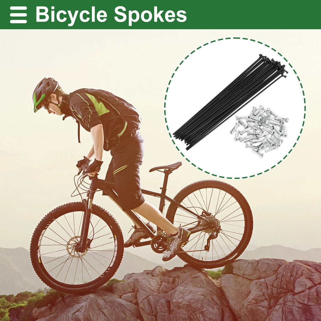 Bicycle Spokes Nipple Set Carbon Steel Universal for (2005–2015)