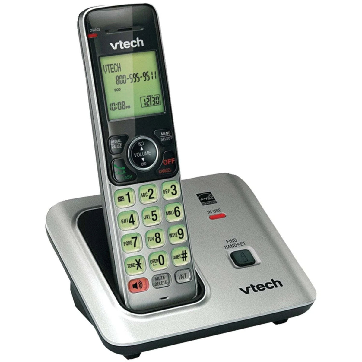 2X VTech VTCS6619-2 DECT 6.0 Expandable Speakerphone w/Caller ID