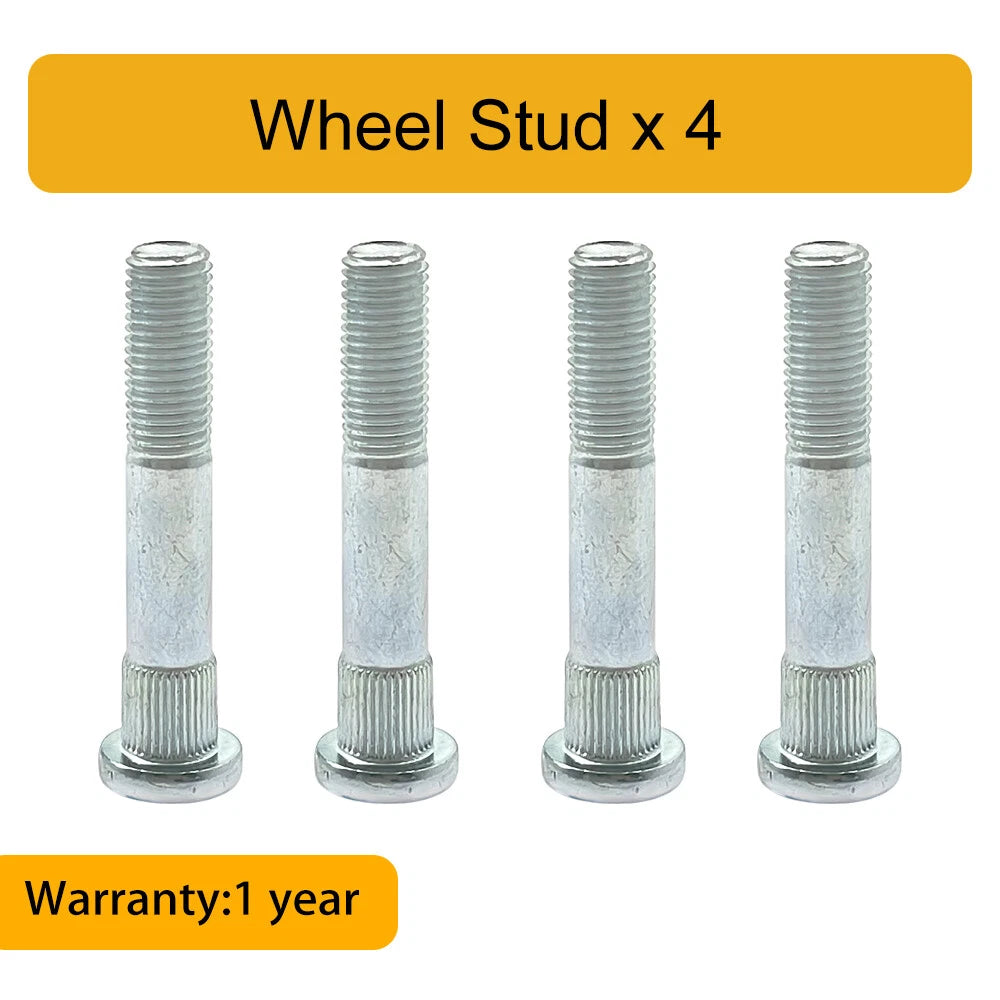 Set of 4 Wheel Studs for Polaris Sportsman 550 850 1000 XP X2 Touring SP