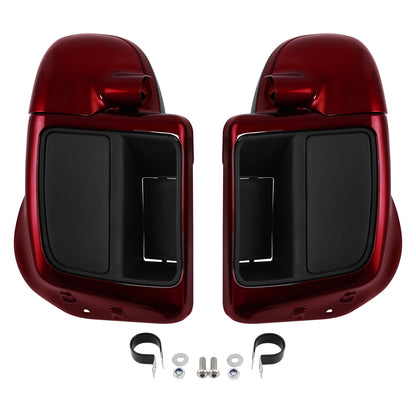 Lower Vented Fairing for Harley Touring Road Glide (2014–2025) Velocity Red Sunglo