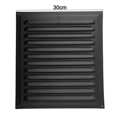 Black Aluminum Vent Plate for Various Applications