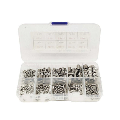 Headless Hex Screws for Convenient Storage Organization
