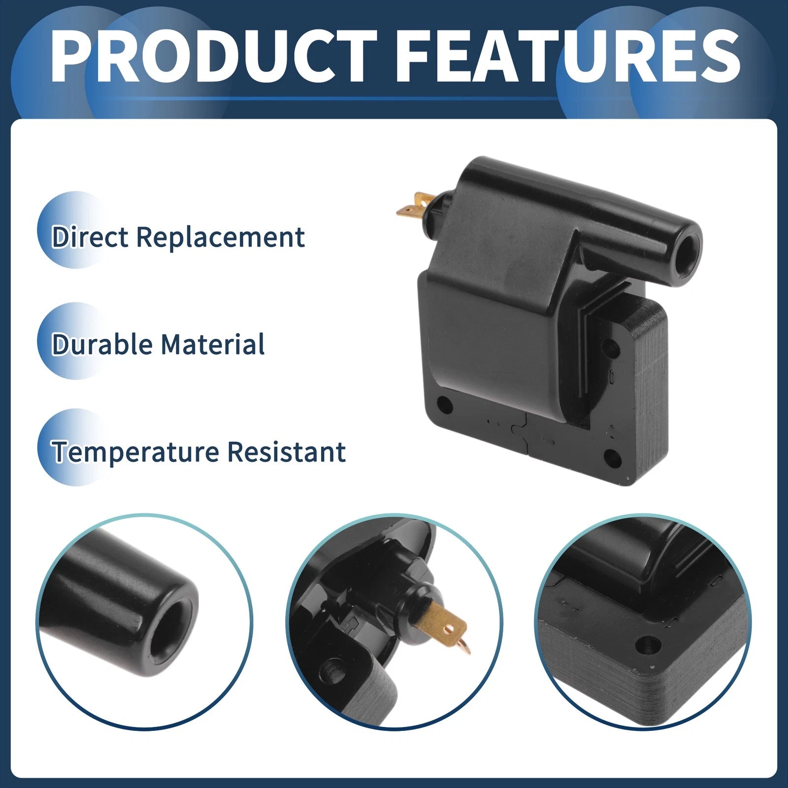 Ignition Coil Pack No.MD098964 for Hyundai Pony (1985–1994)
