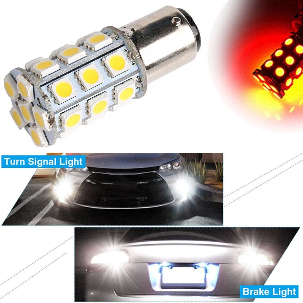 Turn Signal Light BA15D for Car (SMD Blue/White/Red)