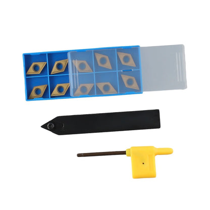 12pcs Carbide DCMT11T304 Turning Accessories Cutting Tools