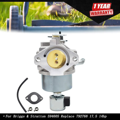 Carburetor for Briggs & Stratton 594605, 792768 (17.5-18hp Mower)