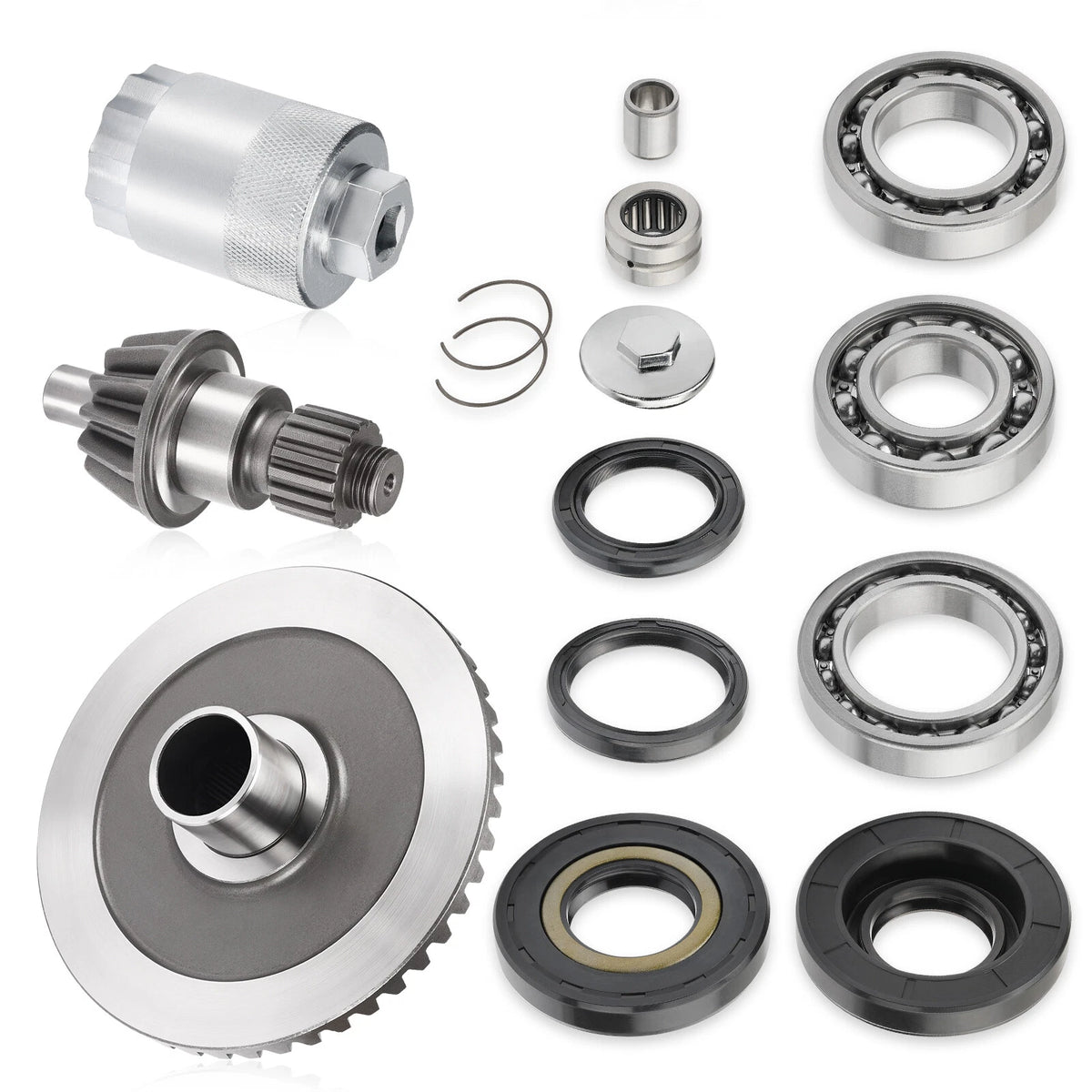 Rear Diff Ring Pinion Gear Bearings for Honda Rancher TRX350FE/FM/TE/TM (2000–2006)