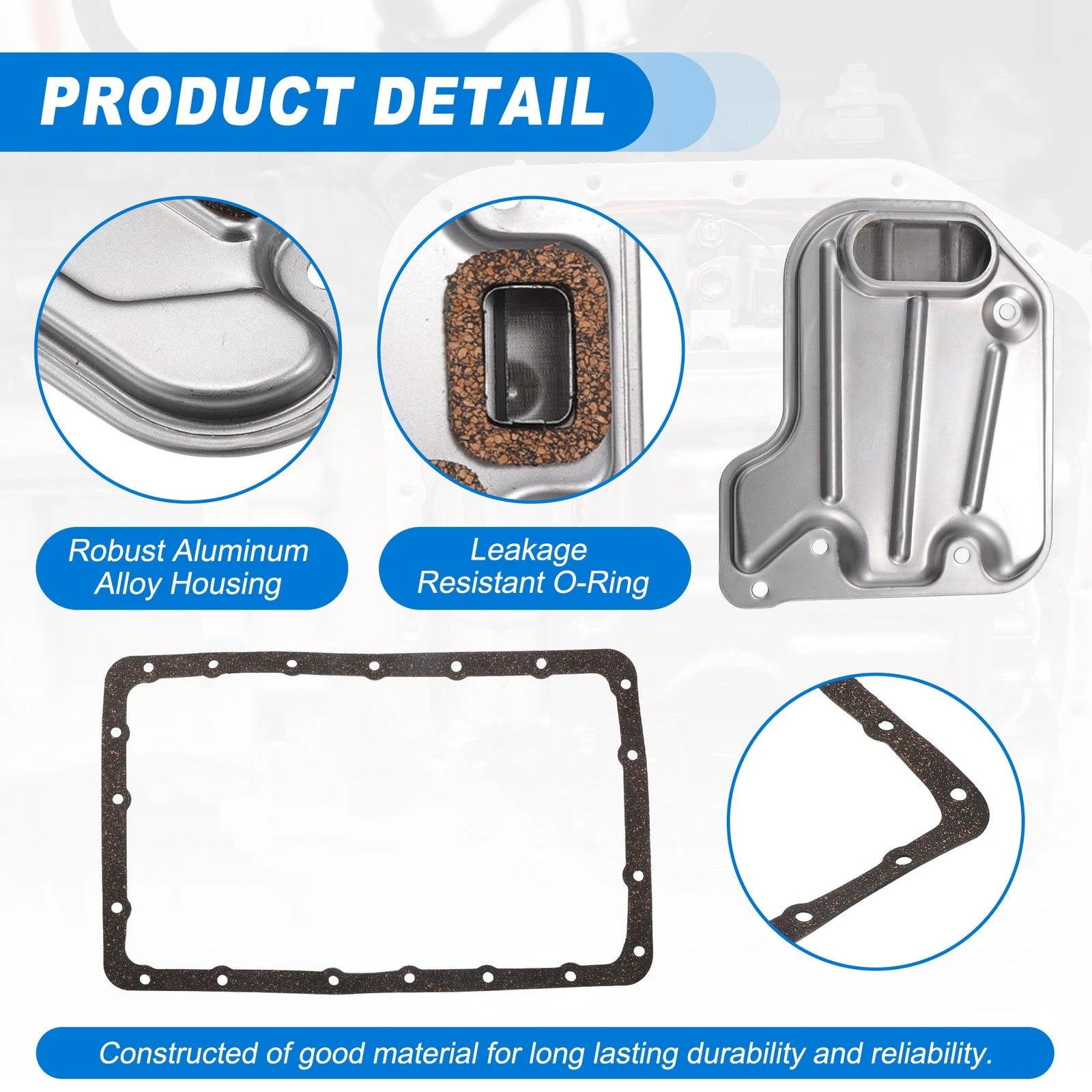 Transmission Filter Oil Pan Gasket Kit for Lexus LS430 (2001–2006)