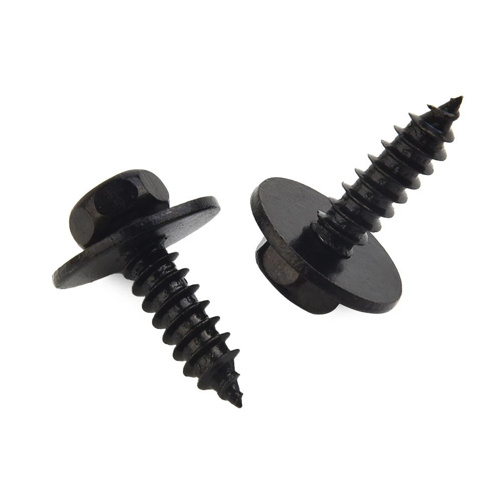 20 Pc Set Hex Washer Head Self-Tapping Screws for Automotive