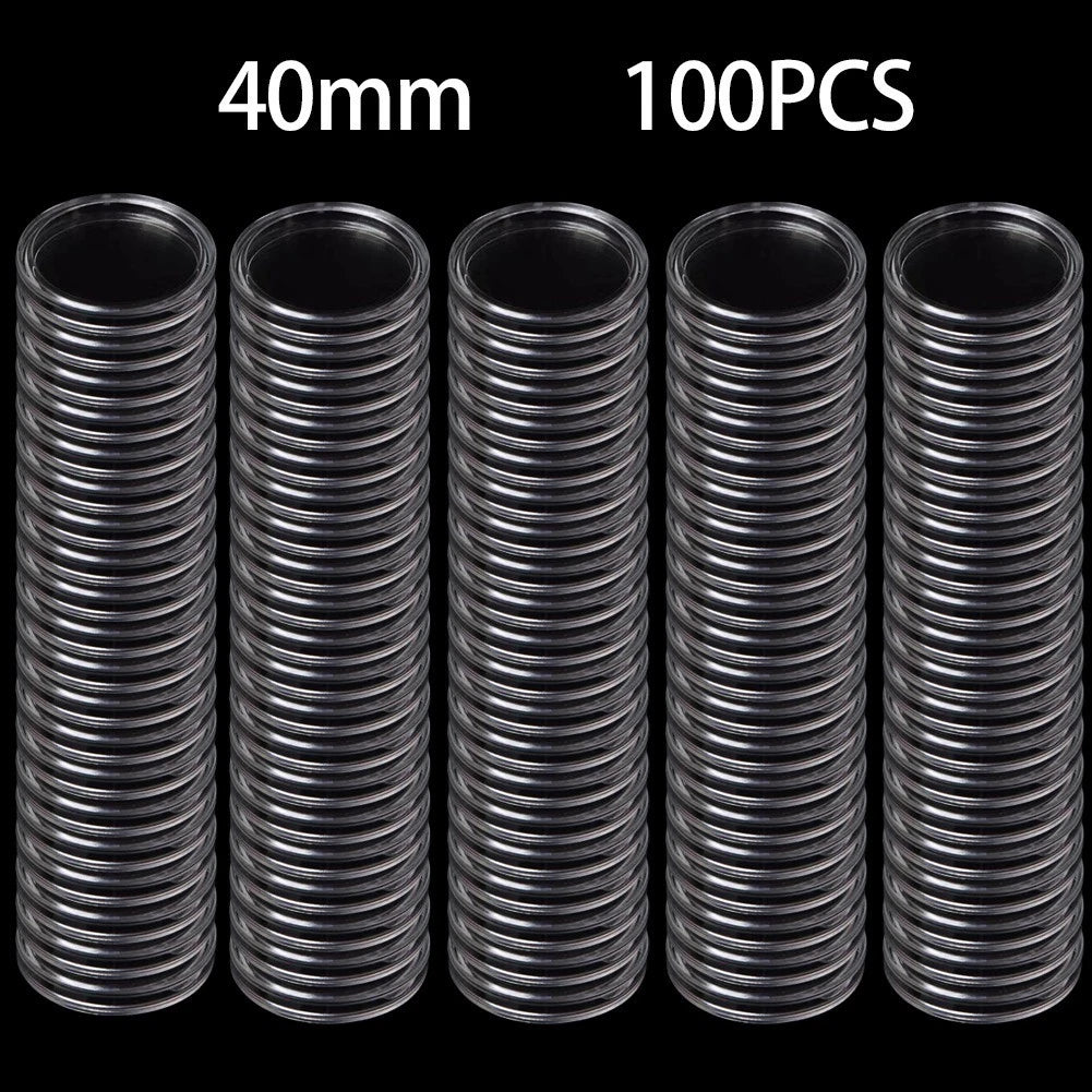 Coin Capsules for Protection Box (40mm Inner Diameter)