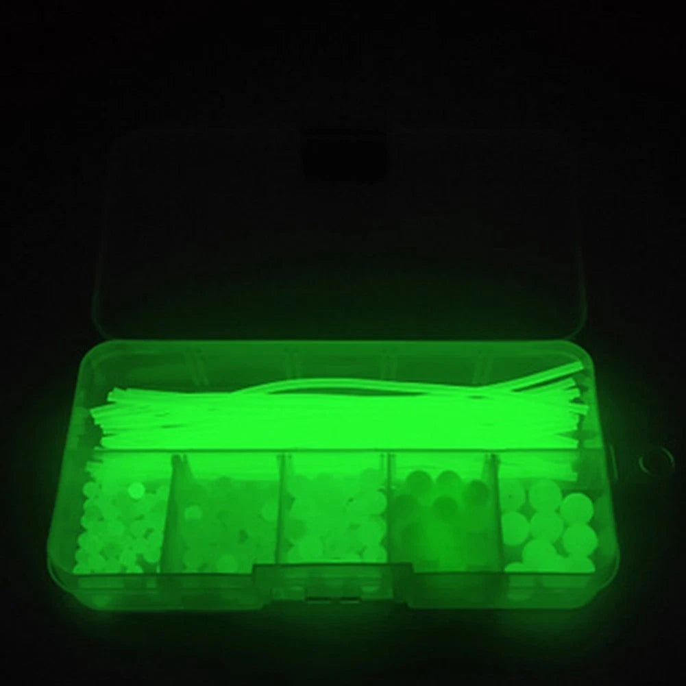 Luminous Beads Accessory for Fishing Rig Round Sea