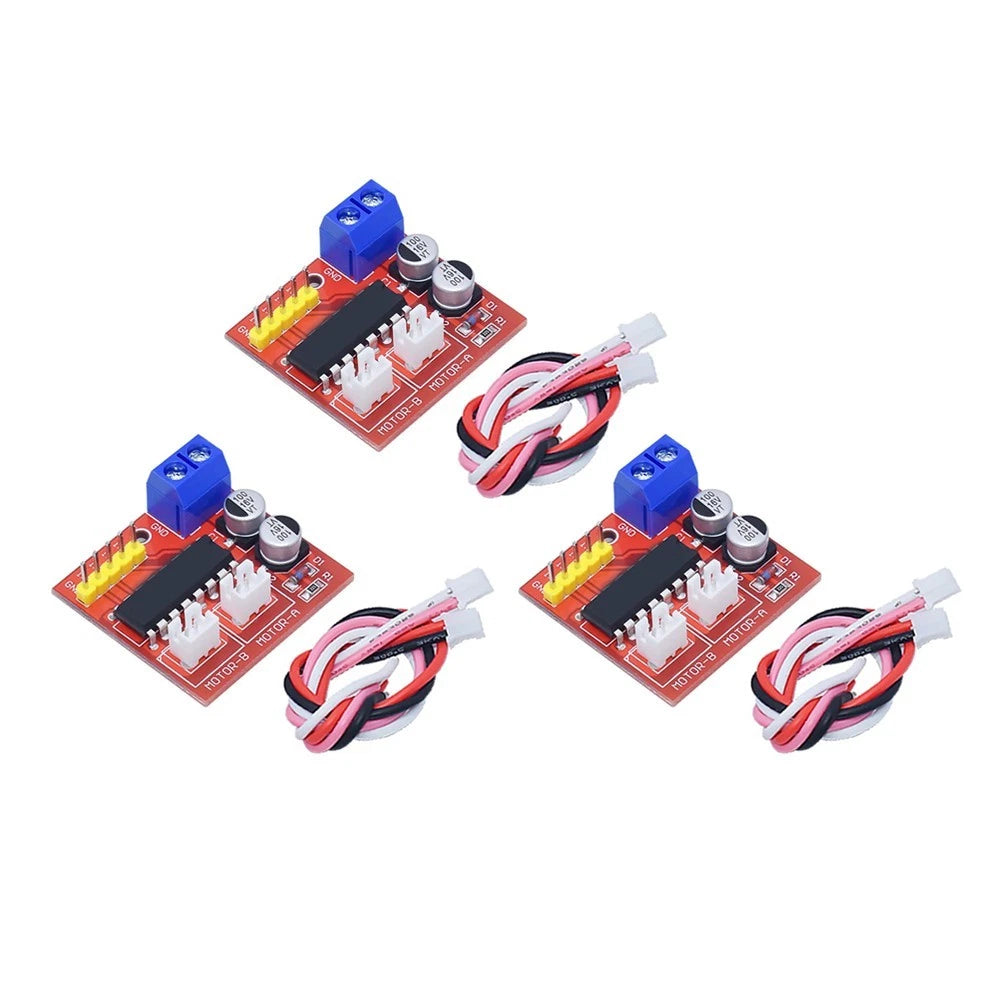 3PCS Motor Driver Dual H-Bridge for Battery Operated Robots