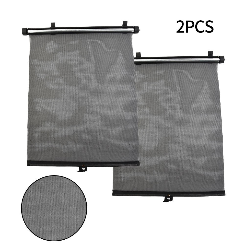 Retractable Car Roller Shades for Privacy Protection (40x60cm)