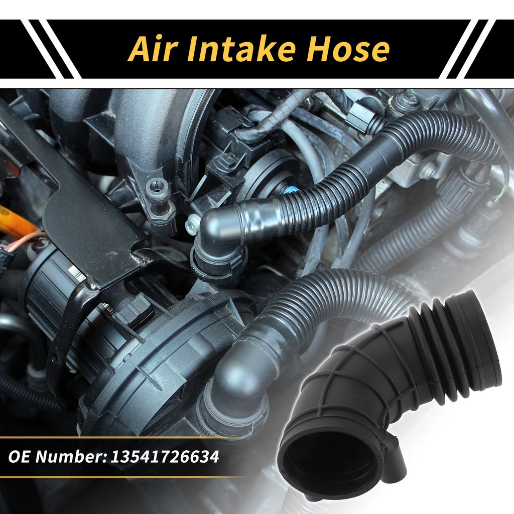 Engine Air Intake Hose Replacement Rubber 1 Piece for BMW 5 (E34) 1991–1996