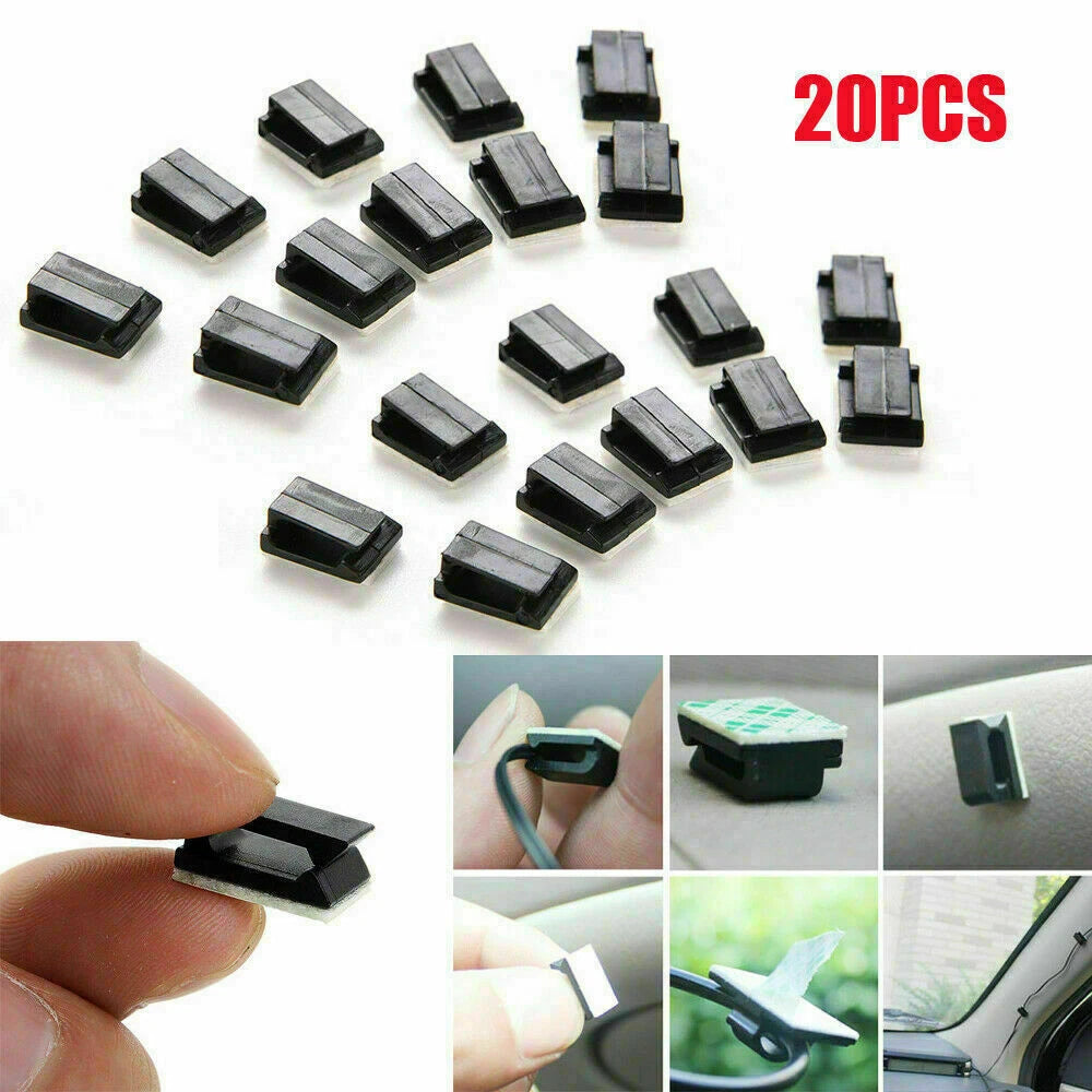 20pcs Cable Holder Clips for Universal Use