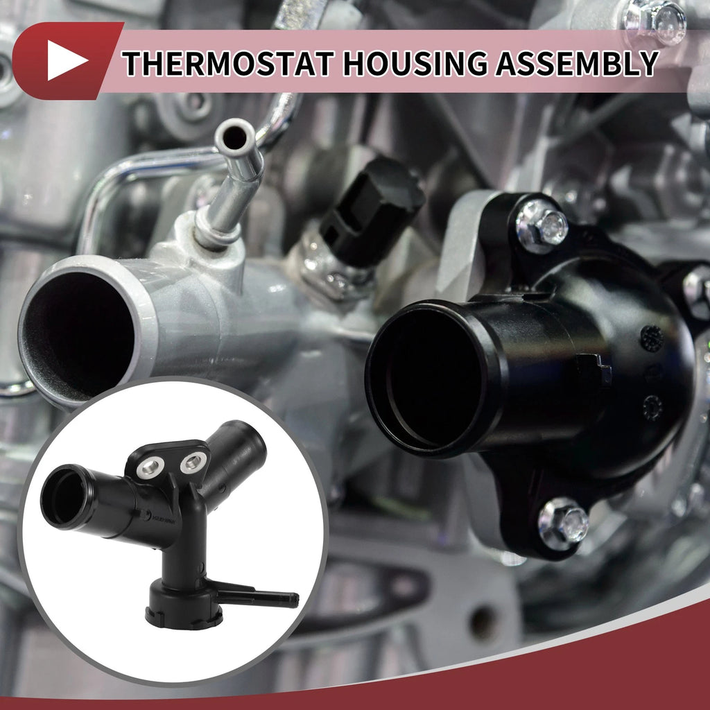 Engine Coolant Thermostat Housing Assembly Replacement for Toyota Yaris (2007–2018)